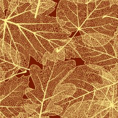 Detailed leaves seamless background EPS 10 N6