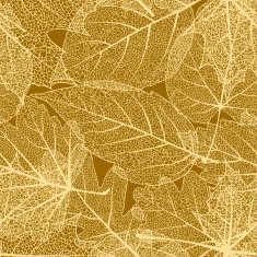 Detailed leaves seamless background EPS 10 N7