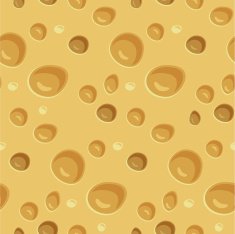 Seamless cheese texture