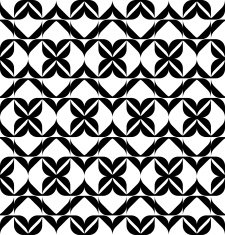 Black and white seamless pattern abstract background N14
