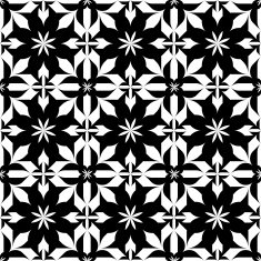 Black and white seamless pattern abstract background N16