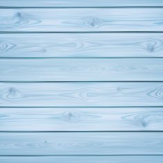 Realistic blue wood planks
