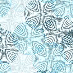 Seamless image with rounds Vector hand drawn background Abstra N3