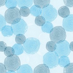 Seamless image with rounds Vector hand drawn background Abstra N4