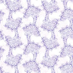 striped floral seamless pattern in indian style
