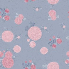 Seamless texture with asters N4