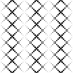 Black and white geometric seamless pattern with circle N8