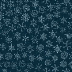 snowflakes on a dark blue background N2