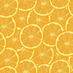 Seamless pattern with slices of orange N2