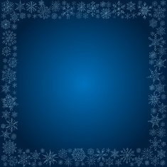 Frame from snowflakes N2
