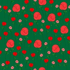 red roses on a dark background N2