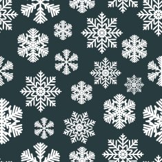 Abstract Christmas and New Year Seamless Pattern Background Vec N13