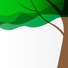 Beautuful Tree Background Vector Illustration N3