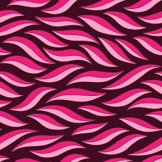 abstract two-tone pink leaves N2