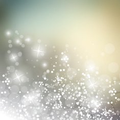 Sparkling Cover Design Template with Abstract Blurred Background N10
