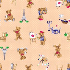 Bear illustration pattern N2