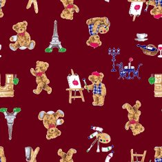 Bear illustration pattern N8