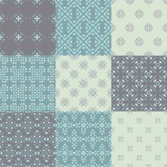 Blue Pattern Set N2