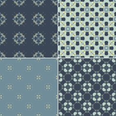 Navy Pattern Bundle N2