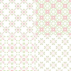 Set of Four Patterns N16