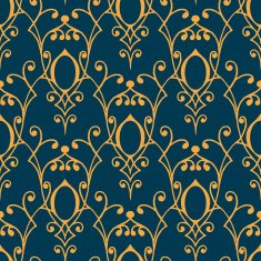 Seamless with vintage floral pattern N4