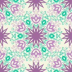 Seamless with vintage floral pattern N6