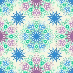 Seamless with vintage floral pattern N7