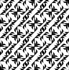 Black and white seamless pattern abstract background N19