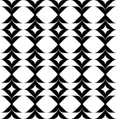 Black and white geometric seamless pattern modern stylish N9