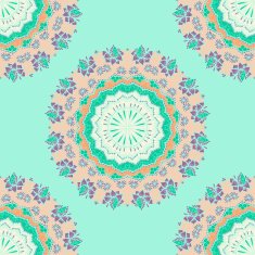 Seamless with vintage floral pattern N8