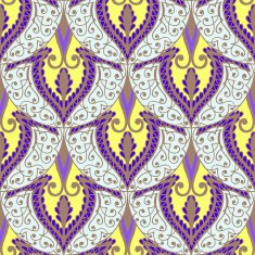 Seamless with vintage floral pattern N9