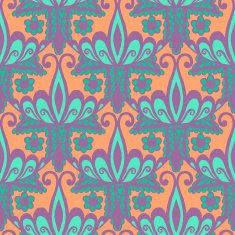 Seamless with vintage floral pattern N10