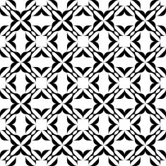 Black and white seamless pattern abstract background N23