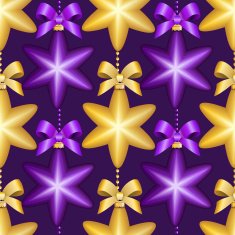 New Year pattern with ball Christmas wallpaper N21