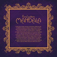 Luxury calligraphic vintage frame with beautiful pattern Elegant logo design N7
