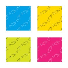 Fish icon Fishing sign N2