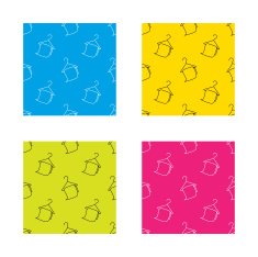 Bath towel icon Cleaning service sign