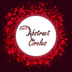 Abstract Circles vector background