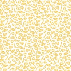 Stylish seamless pattern for the menu of restaurants and cafes
