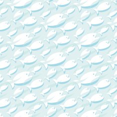 repetitive pattern background with fish N4