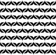 Black and white seamless pattern abstract background N24