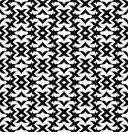 Black and white seamless pattern abstract background N26