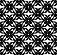 Black and white seamless pattern abstract background N29