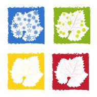 Symbols of four year seasons N2