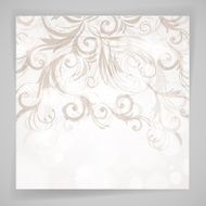 Abstract floral background with oriental flowers N7