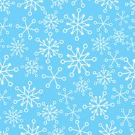 Seamless pattern with Christmas snowflakes N2