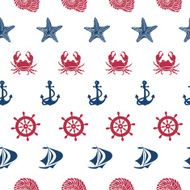 Nautical Seamless Pattern N9