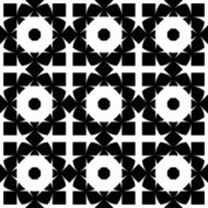 Black and white seamless pattern abstract background N32