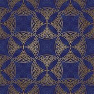 Vector seamless pattern in Eastern style N20