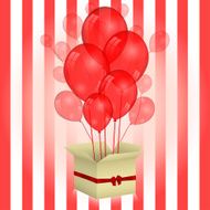 Red balloons
